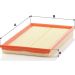MANN-FILTER C 3479 Luftfilter MANN-FILTER C 3479 Luftfilter