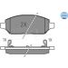 Meyle Bremsbelagsatz, Scheibenbremse MEYLE-ORIGINAL: True to OE 025 223 2618 Meyle Bremsbelagsatz, Scheibenbremse MEYLE-ORIGINAL: True to OE 025 223 2618