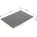 Filter, Innenraumluft 1 987 435 586 Filter, Innenraumluft 1 987 435 586