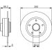 BOSCH Bremsscheibe 0 986 479 684