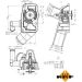Thermostat, Kühlmittel 725157 Thermostat, Kühlmittel 725157
