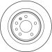 TRW Bremsscheibe DF2714 TRW Bremsscheibe DF2714