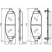 BOSCH Bremsbelagsatz, Scheibenbremse 0 986 494 370