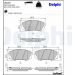 Delphi Bremsbelagsatz, Scheibenbremse LP2294 Delphi Bremsbelagsatz, Scheibenbremse LP2294