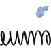 Blue Print Fahrwerksfeder ADM588365