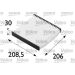 Valeo Filter, Innenraumluft VALEO ESSENTIAL 698594
