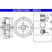 Bremstrommel 24.0220-3726.2 Bremstrommel 24.0220-3726.2