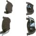 BOSCH Bremsbelagsatz, Scheibenbremse 0 986 494 495