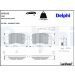 Delphi Bremsbelagsatz, Scheibenbremse LP2222 Delphi Bremsbelagsatz, Scheibenbremse LP2222
