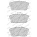 Ferodo Bremsbelagsatz, Scheibenbremse PREMIER ECO FRICTION FDB4703 Ferodo Bremsbelagsatz, Scheibenbremse PREMIER ECO FRICTION FDB4703