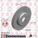 ZIMMERMANN 150.3483.52 Bremsscheibe SPORT COAT Z für BMW 5er, 6er 348mm, innenbelüftet, gelocht, beschichtet, hochgekohlt