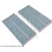 Blue Print Filtersatz, Innenraumluft ADN12525