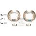 Textar Bremsbackensatz Shoe Kit Pro 84065400 Textar Bremsbackensatz Shoe Kit Pro 84065400