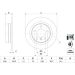 BOSCH Bremsscheibe 0 986 479 043 BOSCH Bremsscheibe 0 986 479 043