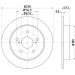 Bremsscheibe 8DD 355 116-791 Bremsscheibe 8DD 355 116-791
