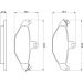 BOSCH Bremsbelagsatz, Scheibenbremse 0 986 461 148 BOSCH Bremsbelagsatz, Scheibenbremse 0 986 461 148