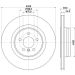 Bremsscheibe 8DD 355 125-091 Bremsscheibe 8DD 355 125-091