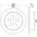 Bremsscheibe 8DD 355 117-101 Bremsscheibe 8DD 355 117-101