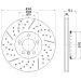 Bremsscheibe 8DD 355 120-821 Bremsscheibe 8DD 355 120-821
