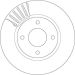 TRW Bremsscheibe DF6142 TRW Bremsscheibe DF6142