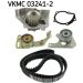 SKF Wasserpumpe + Zahnriemensatz VKMC 03241-2