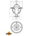 NRF Thermostat, Kühlmittel EASY FIT 725111 NRF Thermostat, Kühlmittel EASY FIT 725111