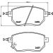 Hella Bremsbelagsatz, Scheibenbremse 8DB 355 011-101