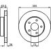 BOSCH Bremsscheibe 0 986 478 772