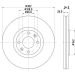 Hella Bremsscheibe PRO 8DD 355 111-321