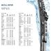 Hella Wischblatt Scheibenwischer Metal 9XW 178 878-261