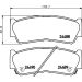 Hella Pagid Bremsbelagsatz, Scheibenbremse 8DB 355 013-081 Hella Pagid Bremsbelagsatz, Scheibenbremse 8DB 355 013-081