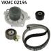 SKF Wasserpumpe + Zahnriemensatz VKMC 02194