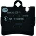 Hella Bremsbelagsatz, Scheibenbremse 8DB 355 008-711 Hella Bremsbelagsatz, Scheibenbremse 8DB 355 008-711