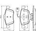 BOSCH Bremsbelagsatz, Scheibenbremse 0 986 494 465