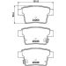 Hella Bremsbelagsatz, Scheibenbremse 8DB 355 012-171 Hella Bremsbelagsatz, Scheibenbremse 8DB 355 012-171