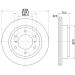 Bremsscheibe 8DD 355 118-651 Bremsscheibe 8DD 355 118-651