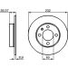BOSCH Bremsscheibe 0 986 479 C67