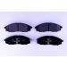 Hella Bremsbelagsatz, Scheibenbremse 8DB 355 010-671 Hella Bremsbelagsatz, Scheibenbremse 8DB 355 010-671