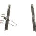 BOSCH Bremsbelagsatz, Scheibenbremse 0 986 424 556