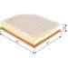 BOSCH F 026 400 567 Luftfilter BOSCH F 026 400 567 Luftfilter