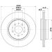 Bremsscheibe 8DD 355 110-611 Bremsscheibe 8DD 355 110-611