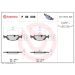 Brembo Bremsbelagsatz, Scheibenbremse PRIME LINE P 06 009 Brembo Bremsbelagsatz, Scheibenbremse PRIME LINE P 06 009