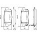 BOSCH Bremsbelagsatz, Scheibenbremse 0 986 494 223