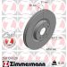 Zimmermann Bremsscheibe Coat Z 250.1377.20