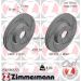 Zimmermann Bremsscheibe BLACK Z 250.1365.53 Zimmermann Bremsscheibe BLACK Z 250.1365.53