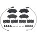 Brembo Bremsbelagsatz, Scheibenbremse PRIME LINE P 24 187