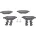 BOSCH Bremsbelagsatz, Scheibenbremse 0 986 494 606 BOSCH Bremsbelagsatz, Scheibenbremse 0 986 494 606