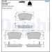 Delphi Bremsbelagsatz, Scheibenbremse LP2295 Delphi Bremsbelagsatz, Scheibenbremse LP2295