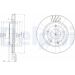 Delphi Bremsscheibe BG3395