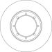 TRW Bremsscheibe DF6372